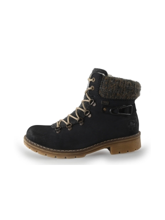 Rieker Schnürstiefel Blau 259780