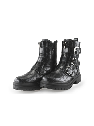 DSTRCT Bikerstiefel Schwarz 259959