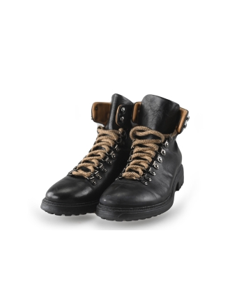 Stefano Lauran Schnürstiefel Schwarz 261524