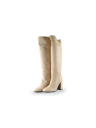 Manfield Stiefel Beige 261682