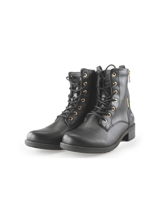Mustang Schnürstiefel Schwarz 262320