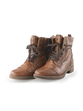 Mustang Schnürstiefel Braun 262323