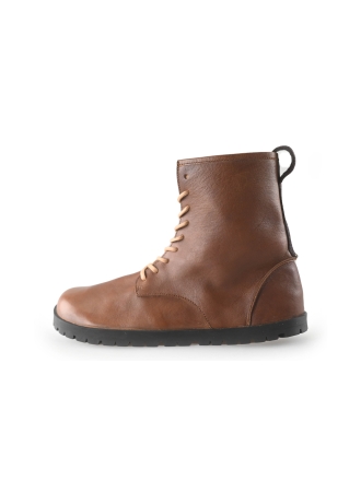 Barefoot More Schnürstiefel Braun 262656