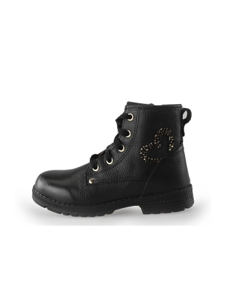 Nelson Schnürstiefel Schwarz 262705