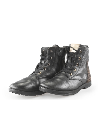 Muyters Schnürstiefel Schwarz 262723