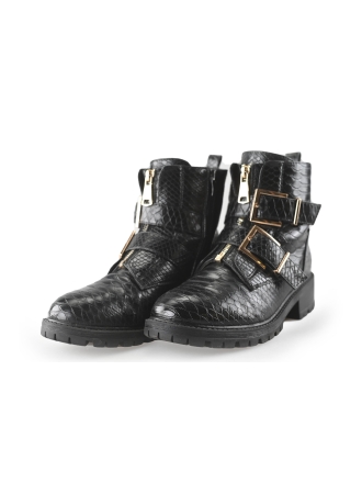 Nelson Bikerstiefel Schwarz 262976