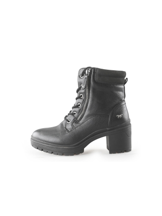 Mustang Schnürstiefel Schwarz 263814