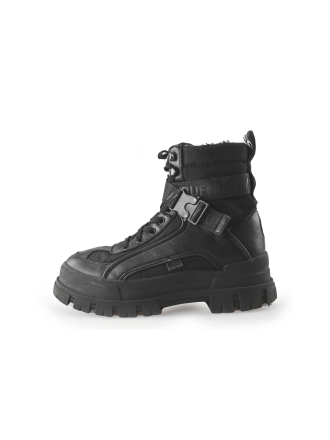 Buffalo Schnürstiefel Schwarz 264148