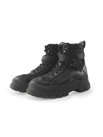 Buffalo Schnürstiefel Schwarz 264148