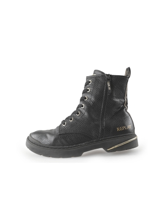 Replay Schnürstiefel Schwarz 264252