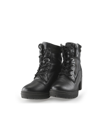 Mustang Schnürstiefel Schwarz 264376