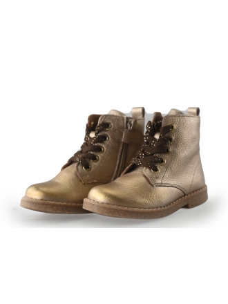 Keq Schnürstiefel Gold 265188