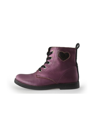 IK-KE Schnürstiefel Lila 265203