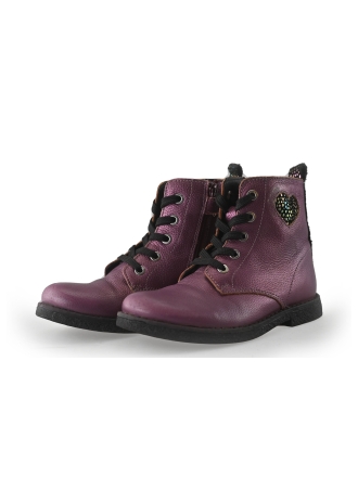 IK-KE Schnürstiefel Lila 265203
