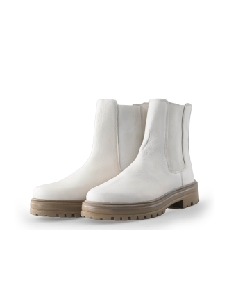Vanharen Chelsea boots Weiß 265231