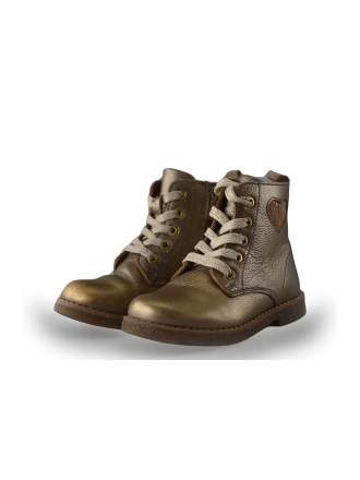 Keq Schnürstiefel Gold 265245