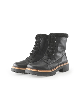 Rieker Schnürstiefel Schwarz 265463