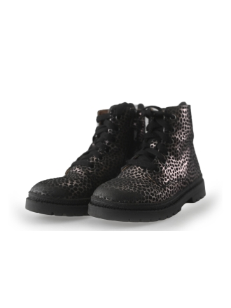 IK-KE Schnürstiefel Schwarz 265485