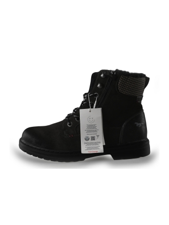 Mustang Schnürstiefel Grau 265502