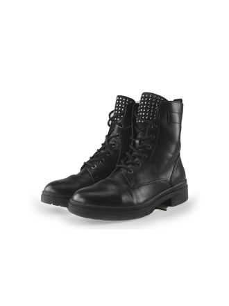 Tamaris Schnürstiefel Schwarz 265544