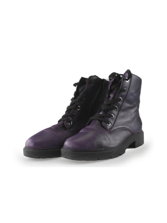 Rieker Schnürstiefel Lila 265791