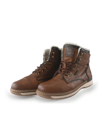 Mustang Schnürstiefel Cognac 265802