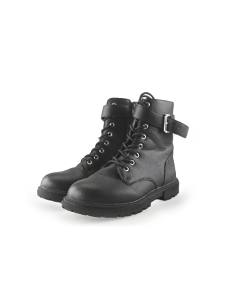 Nelson Schnürstiefel Schwarz 265929