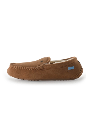 Warmbat Australia Hausschuhe Cognac 266021