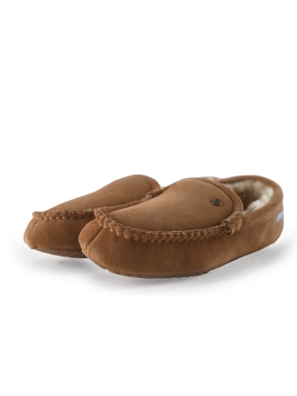 Warmbat Australia Hausschuhe Cognac 266021