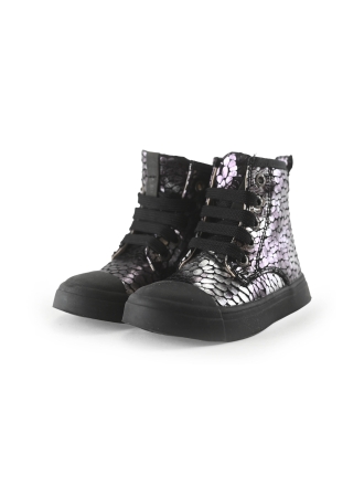Shoesme Bikerstiefel Silber 266089