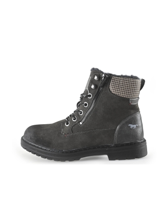 Mustang Schnürstiefel Grau 266304