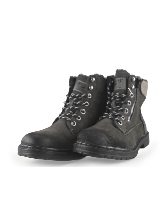 Mustang Schnürstiefel Grau 266304
