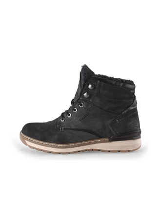 Mustang Schnürstiefel Schwarz 266437