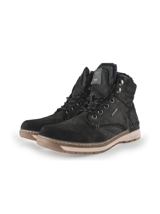 Mustang Schnürstiefel Schwarz 266437