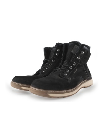 Mustang Schnürstiefel Schwarz 266444