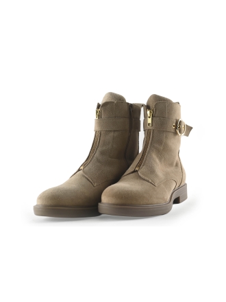 Manfield Bikerstiefel Beige 266709