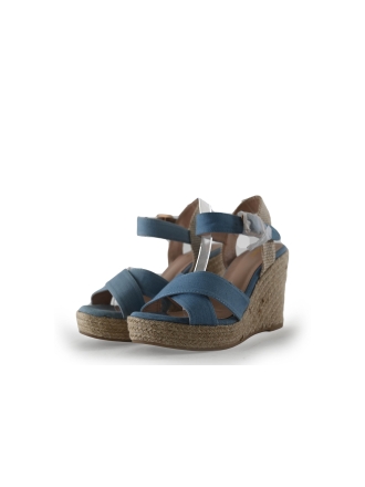 Cellini Keilschuhe Blau 266837