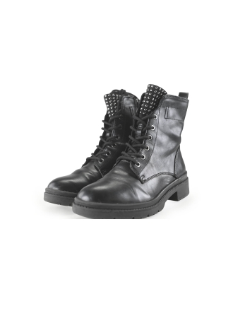 Tamaris Schnürstiefel Schwarz 267370