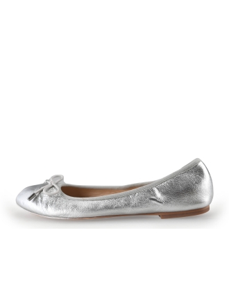 Manfield Ballerinaschuhe Silber 267755