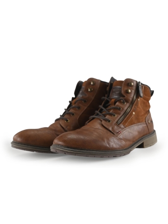 Mustang Schnürstiefel Cognac 268391