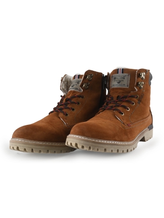 Mustang Schnürstiefel Braun 268477