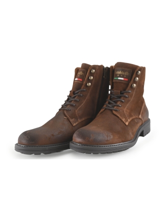 Pantofola Doro Schnürstiefel Braun 269105