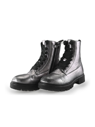 Muyters Schnürstiefel Silber 261054