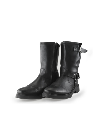 Palpa Bikerstiefel Schwarz 261115