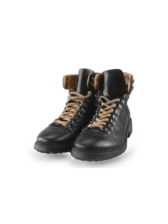 Stefano Lauran Schnürstiefel Schwarz 261426