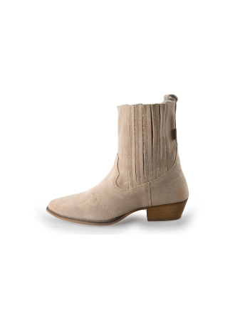Poelman Stiefeletten Beige 261684