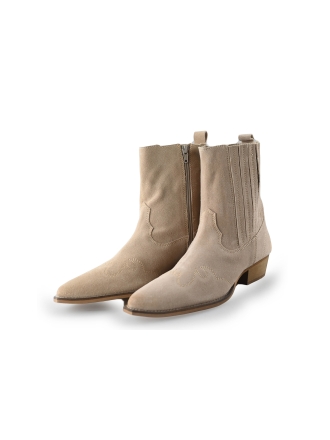 Poelman Stiefeletten Beige 261684