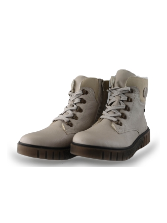 Rieker Schnürstiefel Beige 261744
