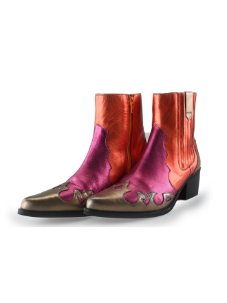 Manfield Cowboystiefel Rosa 261830