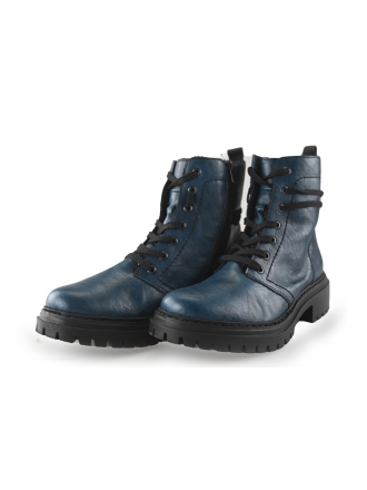 Rieker Schnürstiefel Blau 261903